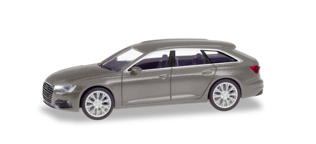 herpa Cars&Trucks 1/87 アウディ A6 アバント グレーメタリック