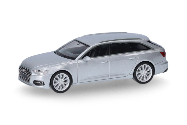 [予約]herpa Cars&Trucks 1/87 (プラスチック製) アウディ A6 アバント アイスシルバー