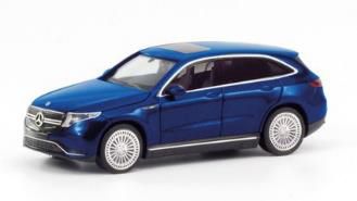 herpa Cars&Trucks 1/87 メルセデスベンツEQ EQC ブリリアントブルーメタリック