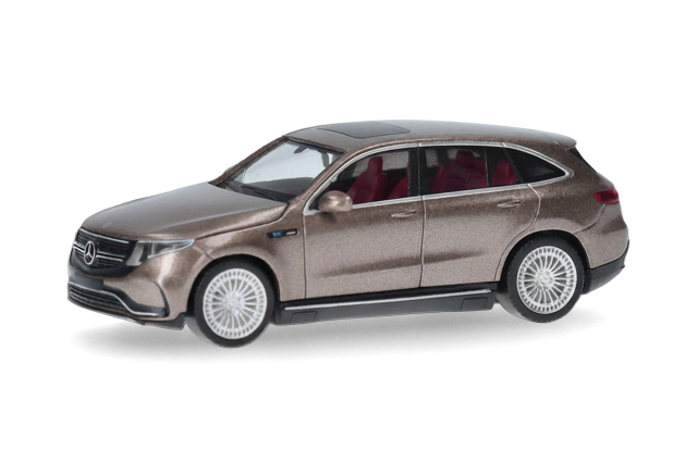 [予約]herpa Cars&Trucks 1/87 (プラスチック製) メルセデスベンツ EQC AMG モハーベシルバー