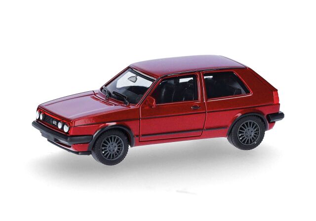 herpa Cars&Trucks 1/87 (プラスチック製) フォルクスワーゲン ゴルフ II Gti トルネードレッド