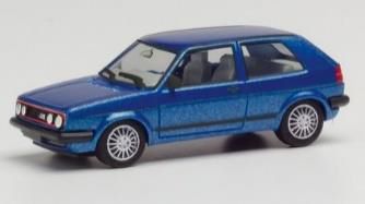 herpa Cars&Trucks 1/87 フォルクスワーゲン ゴルフII GTI with スポーツリム ブルーメタリック