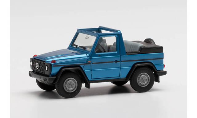 herpa Cars&Trucks 1/87 メルセデスベンツ Gクラス カブリオレ ブルー メタリック