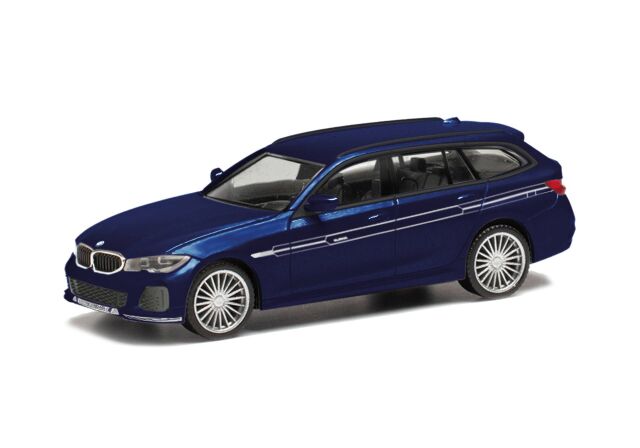 herpa Cars&Trucks 1/87 (プラスチック製) BMW アルピナ B3 (G21) ツーリング タンザナイトブルーメタリック