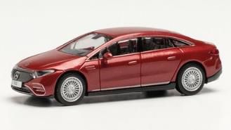 herpa Cars&Trucks 1/87 メルセデスベンツ EQ EQS ヒヤシンスレッドメタリック