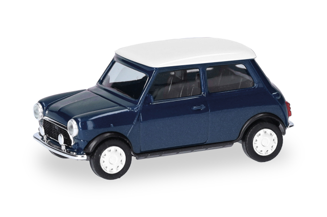 herpa Cars&Trucks 1/87 (プラスチック製) ミニクーパー 右ハンドル  タイティーブルー