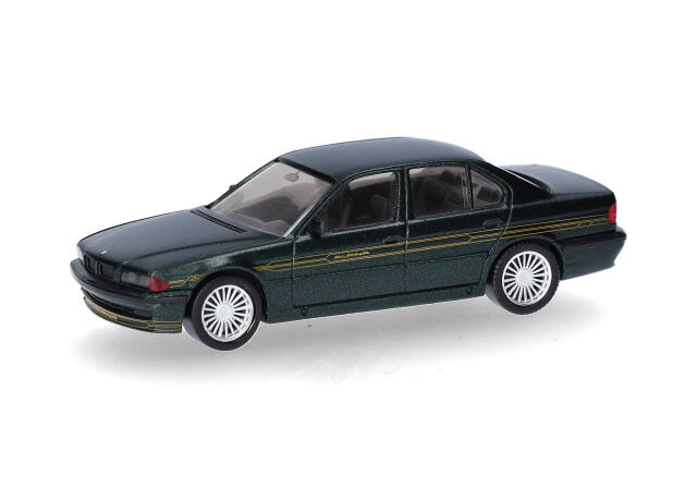 herpa Cars&Trucks 1/87 (プラスチック製)  BMW アルピナ B12 5.7 (E38) グリーンメタリック