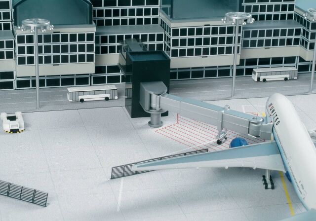 herpa wings 1/500 旅客ゲート