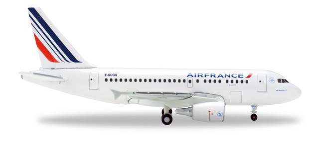 herpa wings 1/500 (ダイキャスト製) A318 エールフランス F-GUGQ