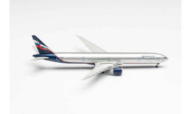 herpa wings 1/500 (ダイキャスト製) 777-300ER アエロフロート航空 VQ-BFL “K. Balmont”