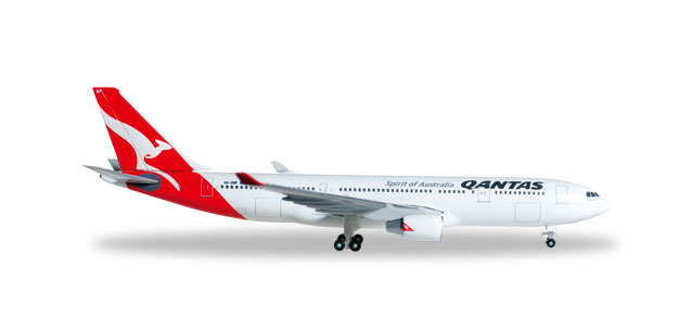 herpa wings 1/500 (ダイキャスト製) A330-200 カンタス航空 VH-EBP