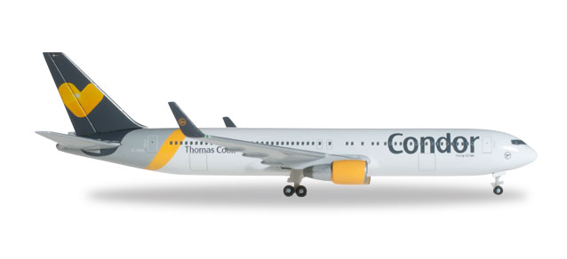 herpa wings 1/500 (ダイキャスト製) 767-300ER コンドル航空 "Sunny Heart"