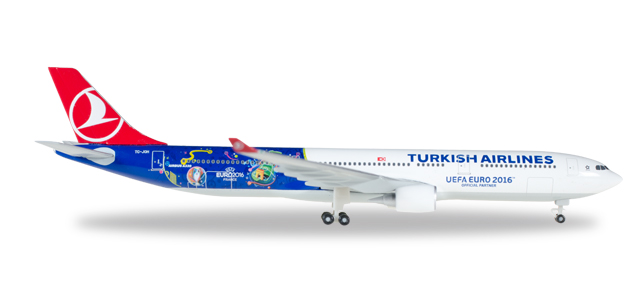 TURKISH AIRLINES 航空機モデル 1/200 スタンド付き G2THY1000 GEMINI 200 Turkish / トルコ航空 ターキッシュ
