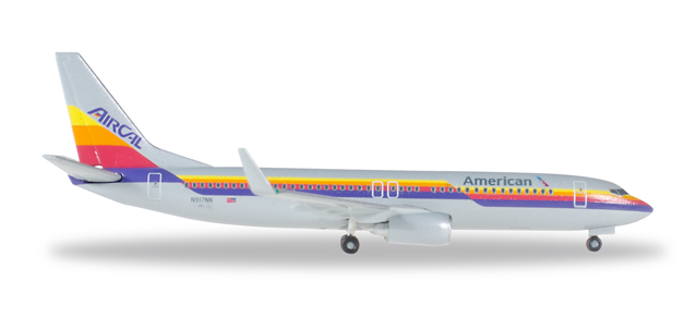 herpa wings 1/500 (ダイキャスト製) 737-800 アメリカン航空/エアカル N917NN