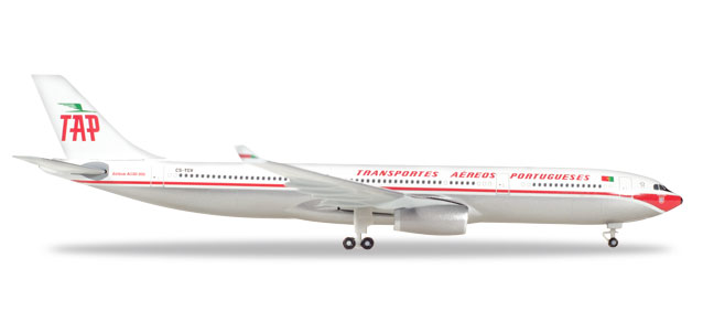 herpa wings 1/500 (ダイキャスト製) A330-300 TAP ポルトガル航空 レトロジェット CS-TOV