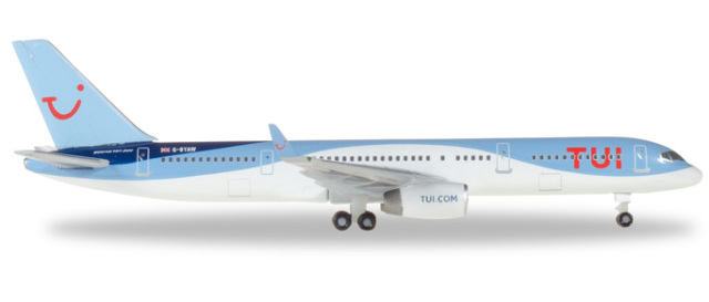 herpa wings 1/500 (ダイキャスト製) 757-200 TUI航空 (トムソン航空) G-BYAW