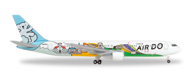 herpa wings 1/500 (ダイキャスト製) 767-300 AIRDO ベア・ドゥ北海道JET JA602A