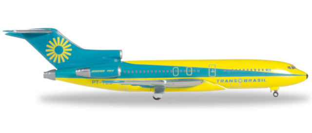 herpa wings 1/500 (ダイキャスト製) 727-100 トランスブラジル航空 "Energia Petrol?fera" PT-TCB