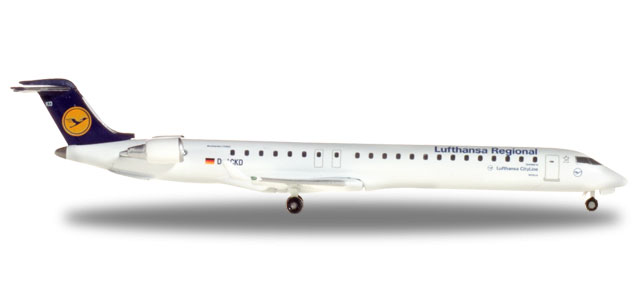 herpa wings 1/500 (ダイキャスト製) CRJ-900 ルフトハンザ航空リージョナル D-ACKD
