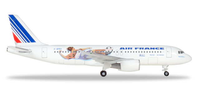 herpa wings 1/500 (ダイキャスト製) A320 エールフランス France 1998 オランダ/イタリア F-GFKU