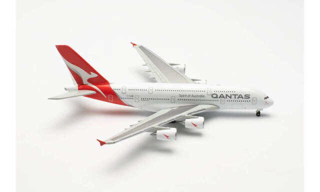 herpa wings 1/500 (ダイキャスト製) A380 カンタス航空 “Hudson Fysh” VH-OQB