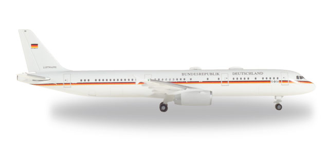 herpa wings 1/500 (ダイキャスト製) A321 ドイツ空軍 Flugbereitschaft 15+04