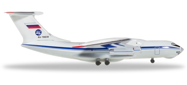 herpa wings 1/500 (ダイキャスト製) IL-76 224 Flight Unit State RA-78838