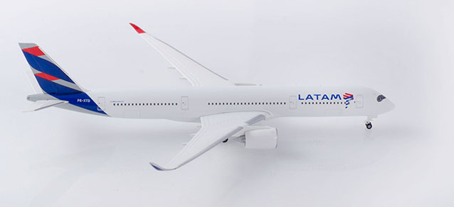 herpa wings 1/500 A350-900 LATAM ブラジル航空 PR-XTD