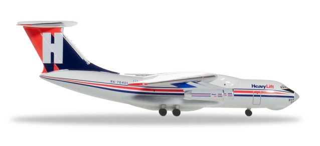 herpa wings 1/500 (ダイキャスト製) IL-76 ヘビーリフト カーゴ エアラインズ