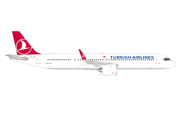 [予約]herpa wings 1/500 (ダイキャスト製) A321neo ターキッシュエアラインズ TC-LPU