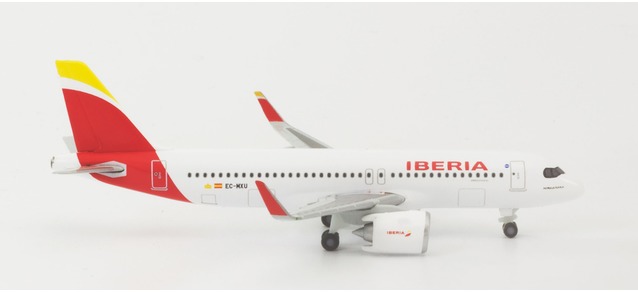 herpa wings 1/500 (ダイキャスト製) A320 neo イベリア航空 EC-MXU