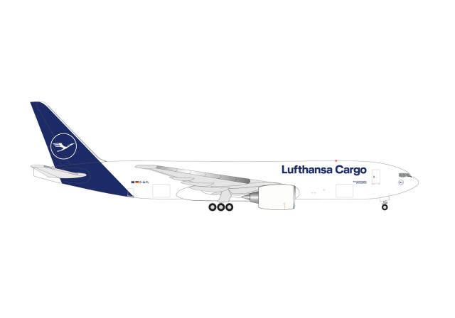 [予約]herpa wings 1/500 (ダイキャスト製) 777F ルフトハンザ・カーゴ "iHola Argentina!" D-ALFL