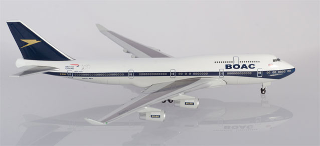 ブリティッシュエアウェイズカーゴ 747-400F N495MC フル 1/200