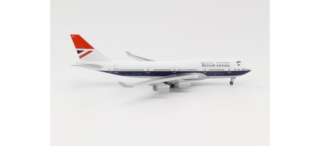 herpa wings 1/500 (ダイキャスト製) 747-400 ブリティッシュエアウェイズ "100th anniv." G-CIVB Negus Design