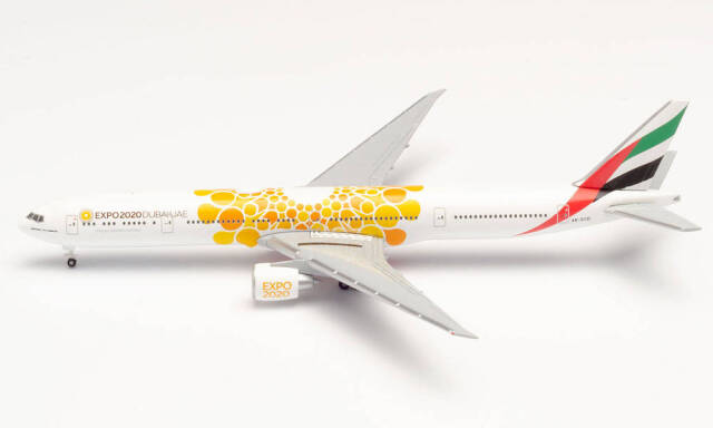 herpa wings 1/500 (ダイキャスト製) 777-300ER エミレーツ航空 Expo 2020 Dubai "Opportunity" A6-ECD