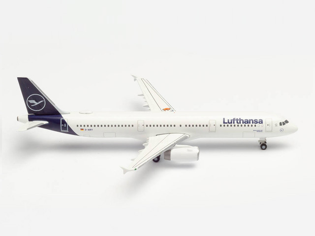 herpa wings 1/500 (ダイキャスト製) A321 ルフトハンザ航空 "Die Maus" D-AIRY