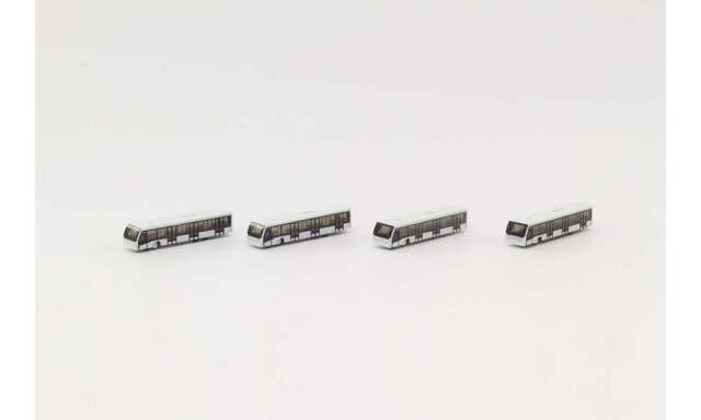 herpa wings 1/500 (プラスチック製) エアポートバス 4台セット