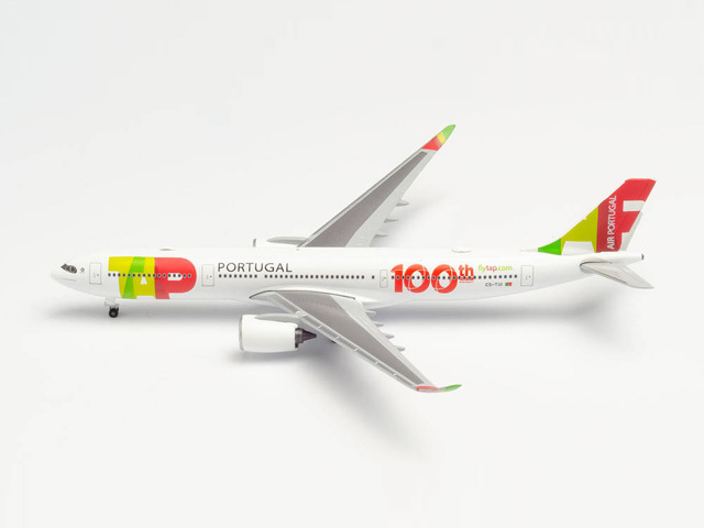 herpa wings 1/500 (ダイキャスト製) A330-900neo TAP ポルトガル航空 "100th Aircraft" CS-TUI