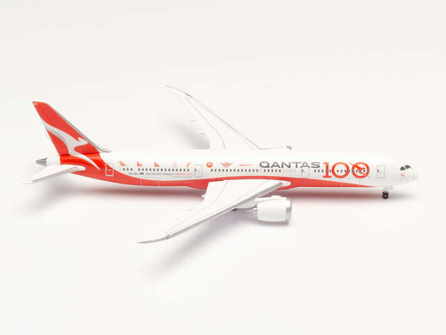 herpa wings 1/500 (ダイキャスト製) 787-9 カンタス航空 100th Anniversary "Longreach" VH-ZNJ