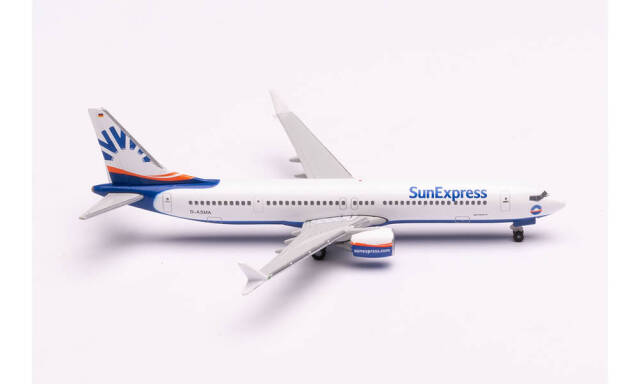 herpa wings 1/500 (ダイキャスト製) 737 Max 9 サンエクスプレス航空 ドイツ D-ASMA