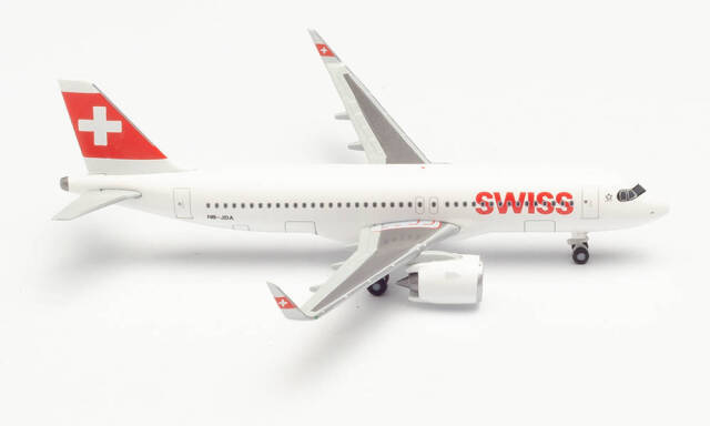 herpa wings 1/500 (ダイキャスト製) A320neo スイスインターナショナル航空 "Engelberg" HB-JDA