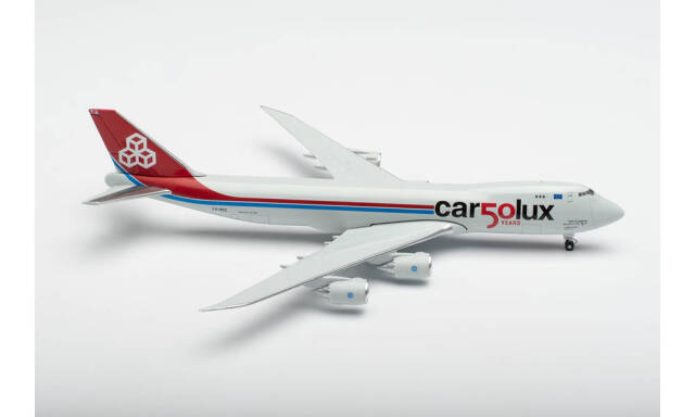 herpa wings 1/500 (ダイキャスト製) 747-8F カーゴルクス 50th Anniversary "Spirit of Cargolux" LX-VCC