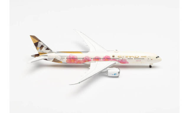 herpa wings 1/500 (ダイキャスト製) 787-9 エティハド航空 "Choose Japan" A6-BLS