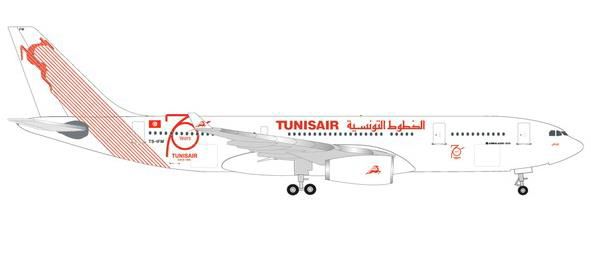 herpa wings 1/500 (ダイキャスト製) A330-200 チュニスエア "Tunis" TS-IFM