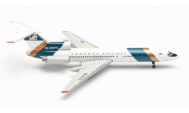 herpa wings 1/500 (ダイキャスト製) Tu-154M ブヌーコボ航空 RA-85673