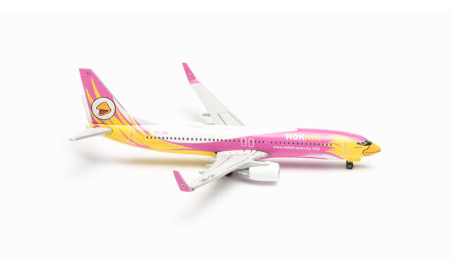 herpa wings 1/500 (ダイキャスト製) 737-800 ノックエア HS-DBS "Nok Tongchomphoo"