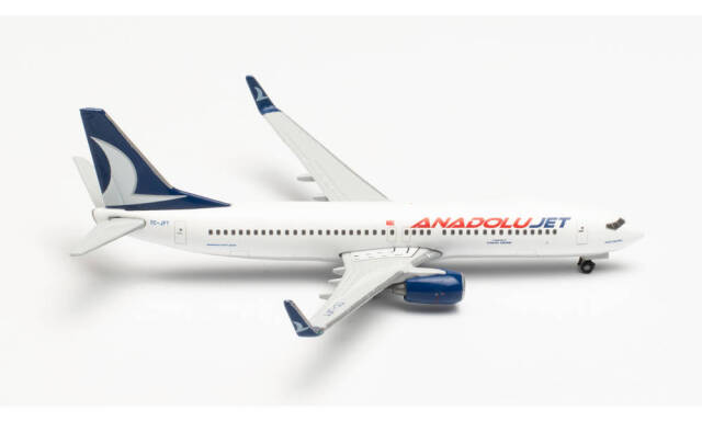 herpa wings 1/500 (ダイキャスト製) 737-800 アナドルジェット航空 TC-JFT “Kastamonu”