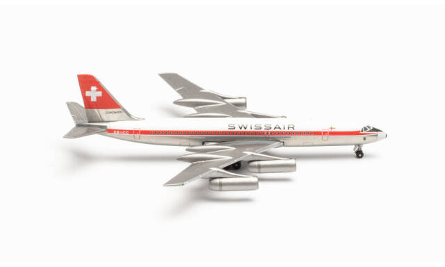 herpa wings 1/500 (ダイキャスト製) コンベア CV-990 スイス航空 “Coronado” – HB-ICC “St. Gallen”