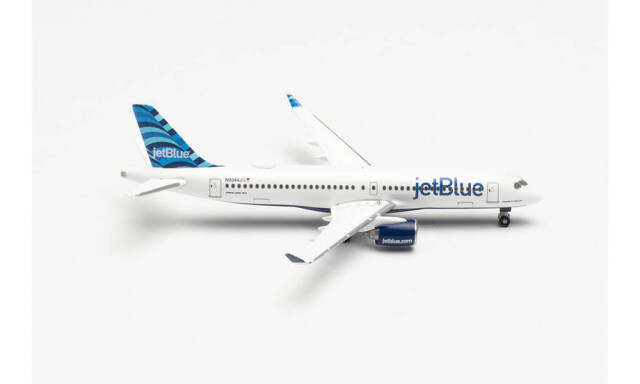 herpa wings 1/500 (ダイキャスト製) A220-300 ジェットブルー航空 “Hops” N3044J