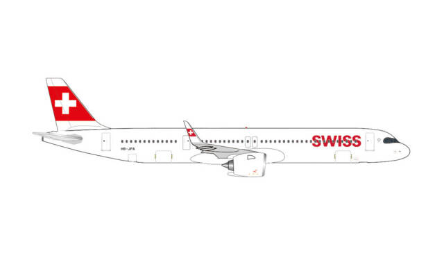 herpa wings 1/500 (ダイキャスト製) A321neo スイスインターナショナル航空 HB-JPA “Stoos”